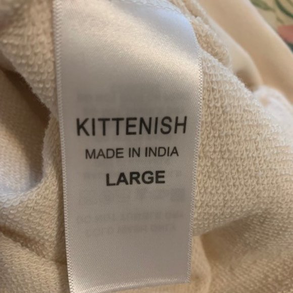 Cute KITTENISH Christmas Sweatshirt, Size L (true-to-size), EUC - Picture 4 of 5